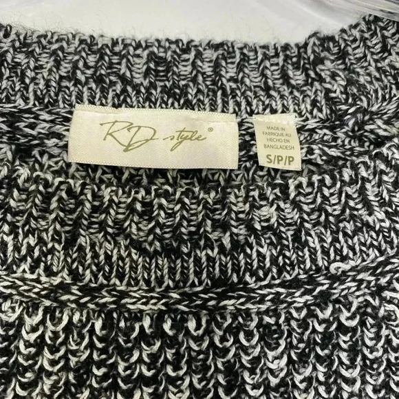 RD Style Rowca StitchFix Elbow Patch Sweater Black - Picture 4 of 6